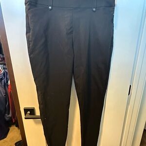 Maurices Black Straight Leg Pants Sleek Design